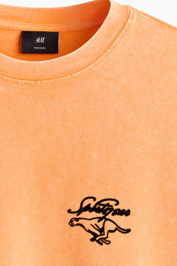 Camiseta estampada de algod?n Oversized Fit - H&m фото 7