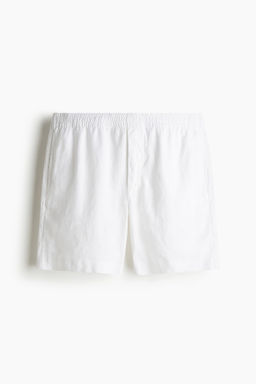Pantal?n corto de lino Regular Fit - H&m фото 2