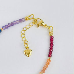 Браслет 7 чакр из Самоцветов 16 см +