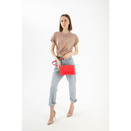 Сумка-мессенджер на магните, цвет красный - Simaland фото 4