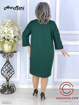 Платье Феона с трикотажной тканью - Bruno фото 2