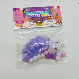 Мякиш DECOMPRESSION SQUEEZE TOYS - Гусеница антистресс 16 шт в уп - Storyland фото 4