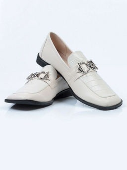 03-DP93-3 LT. BEIGE Лоферы женские (натуральная кожа)