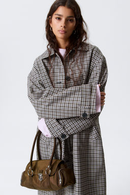 Gabardina de corte relajado