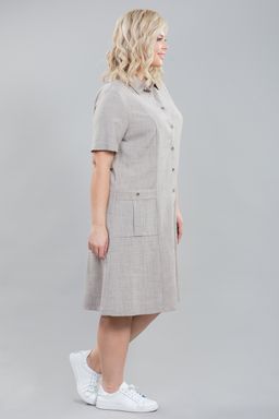 Платье 1004 песочный - Novita фото 4