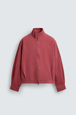CAZADORA REGULAR FIT ALGOD?N LAVADO / 140 - Zara фото 8