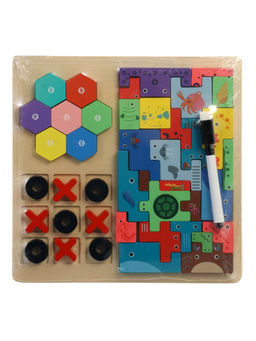 Деревянный пазл «Тетрис» 3 в 1