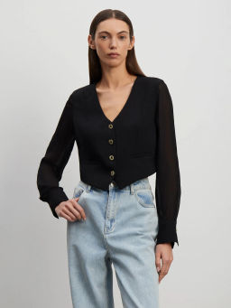 ЕМКА / Блузка приталенного кроя - Emka фото 2