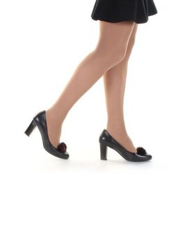 06-YF139-100 BLACK Туфли женские (натуральная кожа) - Фабричный китай фото 2