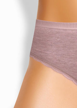 CLE C025/1 Трусы жен. База кашкорсе меланж бежевый - Clever wear фото 3