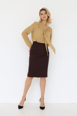 Блузка с галстуком-бантом - Looklikecat фото 4