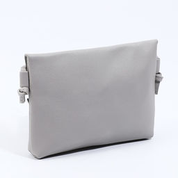 Сумка-мессенджер на клапане, цвет серый - Simaland фото 2