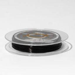 Проволока на бобине, d=0.3мм, L=10м, цвет чёрный - Queen fair фото 2