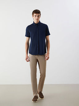 Regular Fit K?sa Kollu Erkek G?mlek