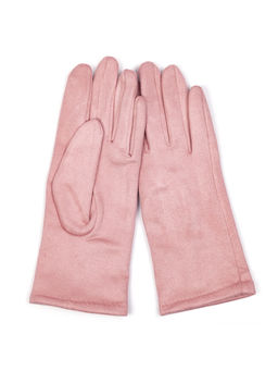 Перчатки из полиэстера с бархатистой поверхностью