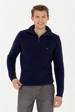 Мужской темно-синий свитер - U.s. polo assn фото 10