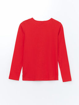 Bisiklet Yaka K?z ?ocuk Ti??rt - Waikiki фото 2