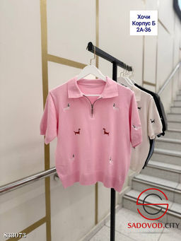 Футболка женская с таксами - Bruno фото 5