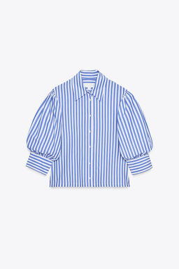 ZW COLLECTION POPLIN SHIRT - Zara фото 30