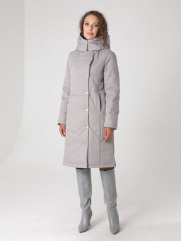 24314 Пальто дем. т.синий - Dizzyway фото 2