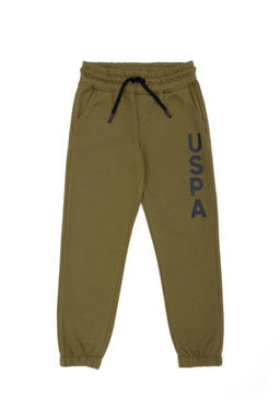 Спортивные штаны цвета хаки для мальчиков - U.s. polo assn фото 2