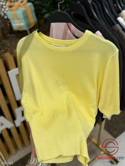 Футболка женская однотонная