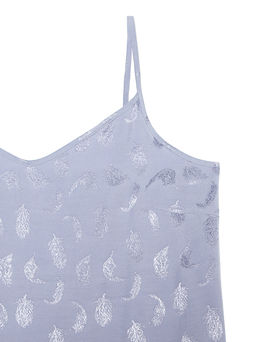 CONTE Топ для дома из ультрамягкой вискозы премиального качества LUX LOUNGEWEAR LHW 1000 grey-lilac