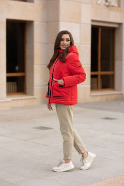 Куртка женская зимняя 23350 (red) - Kankan фото 4