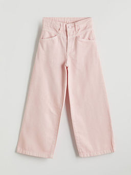 Wideleg K?z ?ocuk Jean Pantolon