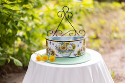 Заготовка для декорирования Love2art MG-009 кашпо оцинкованный металл 24 х 11 х 10 см СК/Распродажа 24х11х10настенное фото 3