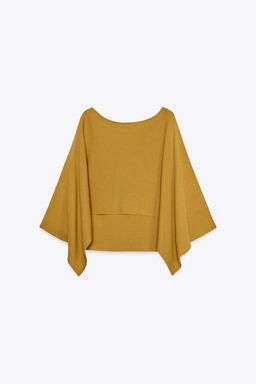 LAYERED KNIT TOP - Zara фото 8