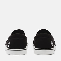 Мужские слипоны Timberland Skape Park Slip-On Canvas черные  фото 5