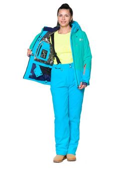 Костюм B-8777 Джинсовый - Snow headquarter фото 23