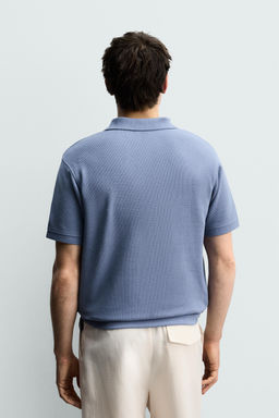 POLO PIQU? REGULAR FIT / Azul - Zara фото 3