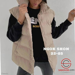 Жилет, холлофайбер женская