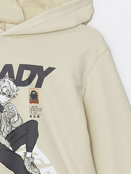 Kap??onlu Erkek ?ocuk Sweatshirt - Waikiki фото 2