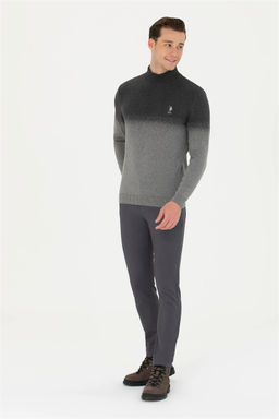 U. S. Polo Assn / Мужские брюки из плотной ткани антрацитового цвета - U.s. polo assn фото 10