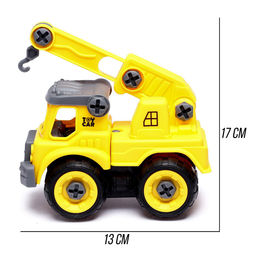 Конструктор винтовой Машина с краном, с отвёрткой, 26 деталей - Simaland фото 7