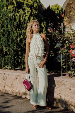 BOLSO HOMBRO LAZOS / Violeta Berenjena