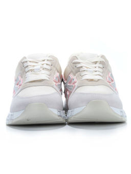 05-6026-203 BEIGE/GRAY Кроссовки женские (искусственные материалы) - No name фото 11