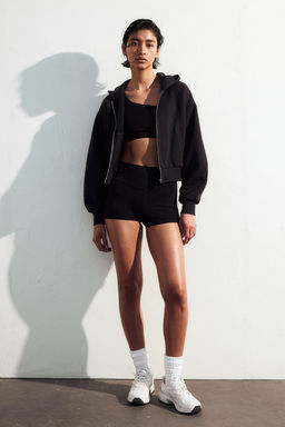 Chaqueta de deporte con capucha y cremallera - H&m фото 3