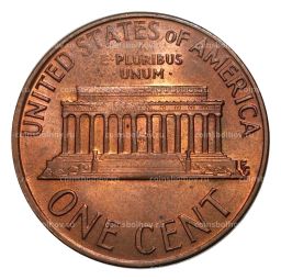 1 цент 1973 года D  США