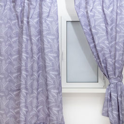 Комплект штор для кухни с подхватами Этель Ease 145×180 см-2 шт., 100% п/э