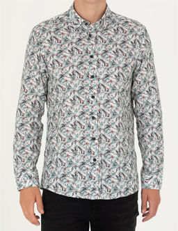 Mint Slim Fit Uzun Kollu G_mlek - Pierre cardin фото 6
