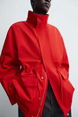 WATER REPELLENT DETACHABLE PARKA - Zara фото 8