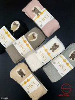 Колготки для девочки с бантиками