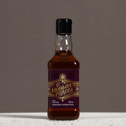 Гель для душа виски мужской С Новым Годом!, 250 мл, аромат древесный с пряными нотами, Чистое счастье фото 4