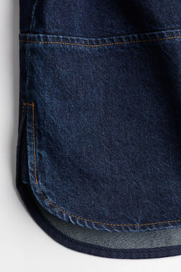 Top popover en denim - H&m фото 3
