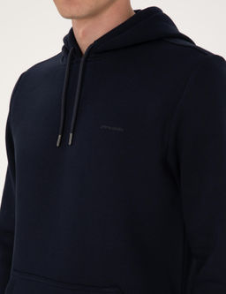 Lacivert 2 _plik Regular Fit __i Polarl_ Kap__onlu Basic Sweatshirt - Pierre cardin фото 7