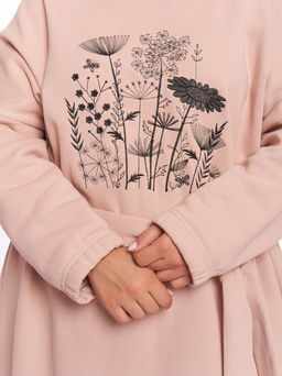 Платье с капюшоном PP83261PIN37 - Артесса фото 6